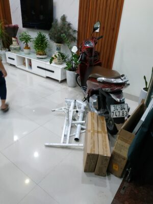 ảnh đèn năng lượng mặt trời do Hoàng Long Solar lắp đặt