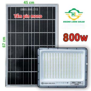 Đèn năng lượng mặt trời chống lóa mắt ngọc 800W HLS800