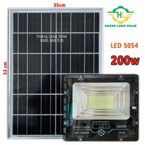 Đèn pha năng lượng mặt trời 200w HL8200S – Led 5054