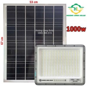 Đèn năng lượng mặt trời chống lóa mắt ngọc 1000W New 2025