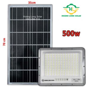 Đèn năng lượng mặt trời chống lóa mắt ngọc 500W