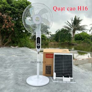 Quạt năng lượng mặt trời cao đứng H16
